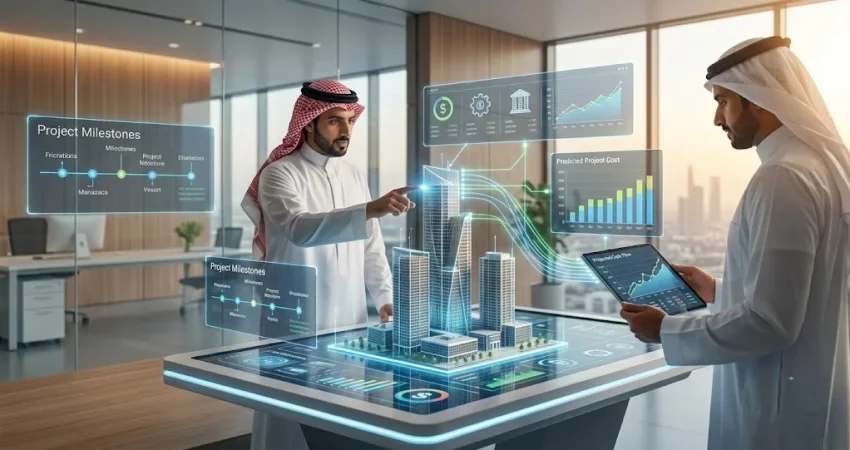 التقارير المالية الذكية للمشاريع الهندسية