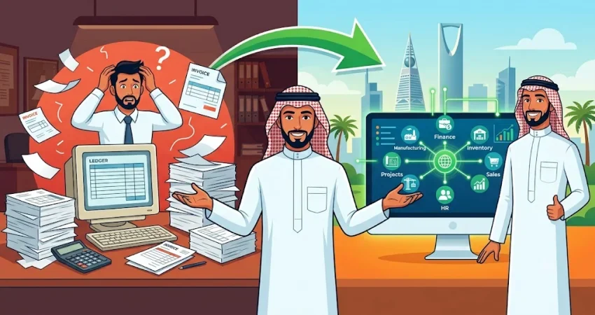نظام erp كامل