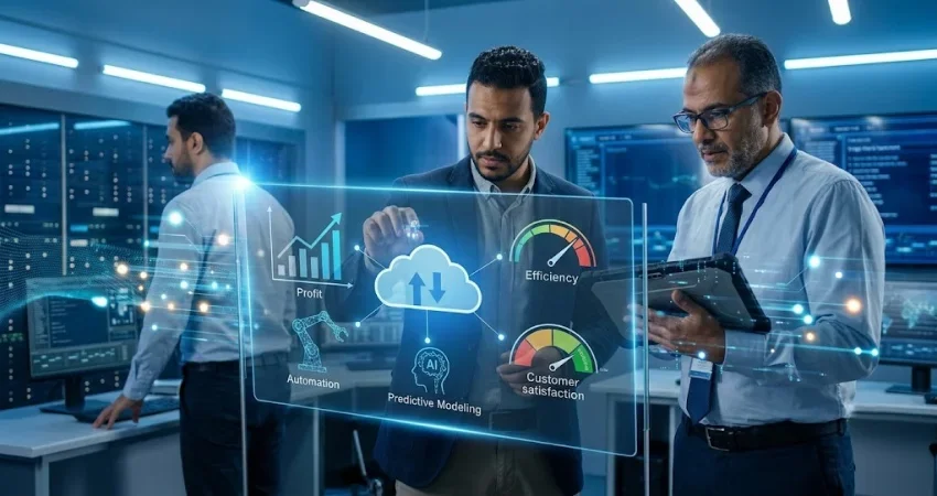 تحليل البيانات الضخمة عبر نظام erp