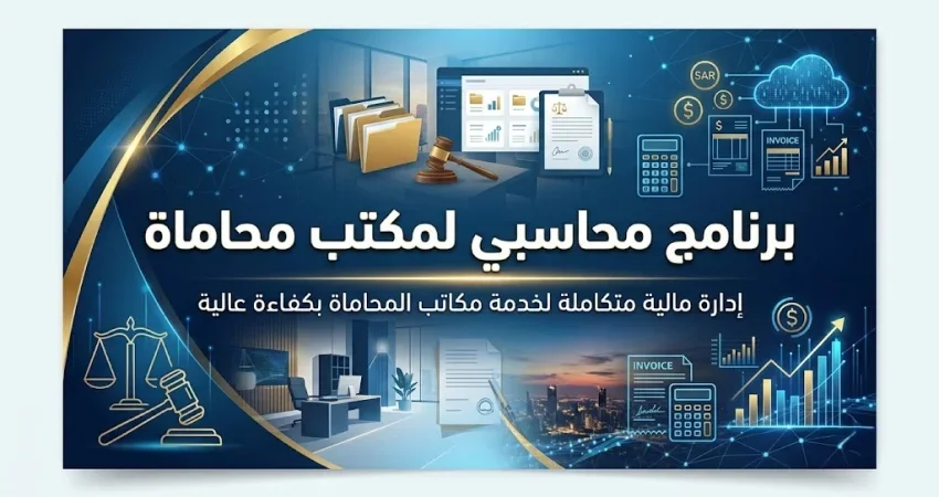 أفضل برنامج محاسبي لمكتب محاماة | إدارة مالية شاملة للقضايا مع سماك cover image
